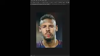 Swap Faces Messi Body Neymar Face #short #photoshop #shorts