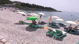 more Crna Gora 2021, plaza Utjeha (rocky beach)
