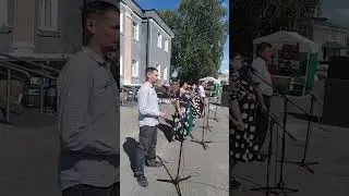 День села Залесово. Листья желтые. Cover.