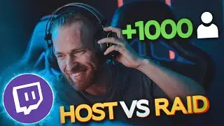TWITCH HOST & RAID TUTORIAL | Twitch Tutorial [GERMAN / DEUTSCH]