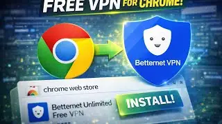 Install a free BETTERNET VPN  on chrome