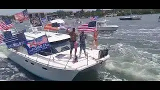 WATCH : Memorial Day Trump Boat Parade