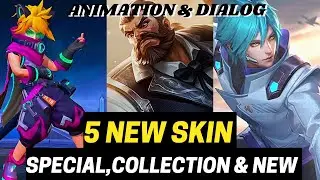 MOBILE LEGENDS NEW SKIN UPCOMING SKIN 2021 NEW HERO MLBB ML LEAKS 2021