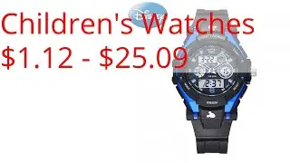 Children's Watches $1.12 - $25.09