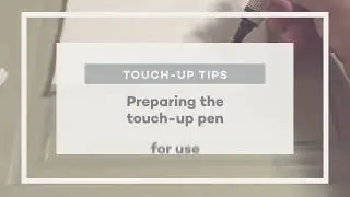 How to Prepare the KraftMaid Touch Up Pen for Use