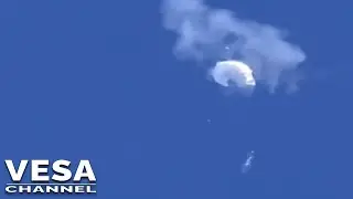 Chinese Spy Balloon Taken Down by US Military
