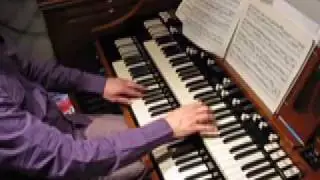 Allein Gott in der Höh sei Ehr J.S. Bach  on Hammond organ