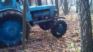 Т-40 жжот, трактор рулит. просто бешенний