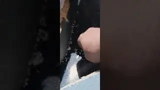 лодка спринт-с+ наполняется водой,  стоя на суши!