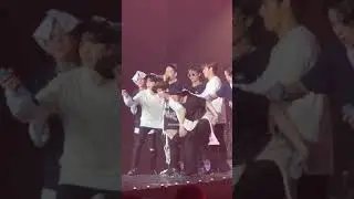 HYUNSUK being so hyper active and...