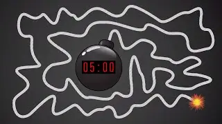 5 Minute Timer BOMB 💣 With Giant Bomb Explosion