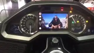 Yandex (Яндекс) Навигатор и Youtube установка на goldwing 2018 ( gl1800, голд винг )