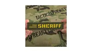 Custom Name Tape Your Text and Flag Laser Patch