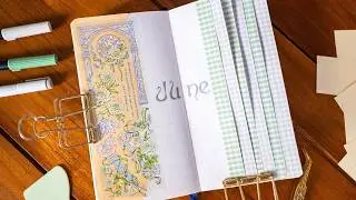 June Vintage-Inspired Bullet Journal Theme Setup ✨ Plan With Me