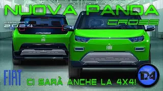 NUOVA FIAT PANDA CROSS 4x40°, carattere audace!