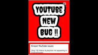 बुरी खबर YouTube new Bug #shorts #short