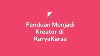 Panduan menjadi Kreator
