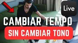 Cómo cambiar la velocidad de un audio sin modificar la afinación en Ableton Live en 1 MINUTO
