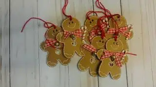Gingerbread Men Tags