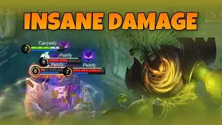 THE BEST BUILD FOR TANK GLOO? HIGHEST DAMAGE ON TEAM | Gloo Angela MLBB |
