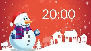 ANIMATED CHRISTMAS THEME 20 MINUTE TIMER