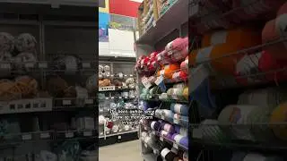 Michael’s yarn section