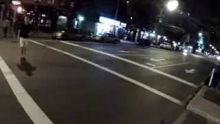 Night Cycling through the East Village with a GoPro