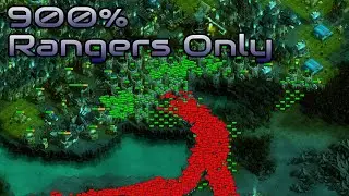They are Billions - 900% Rangers only, No attack Towers - No pause