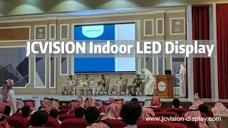 JCVISION Indoor LED Display used in Saudi