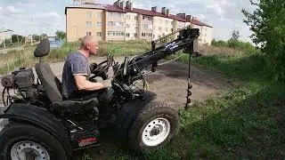 Мини погрузчик своими руками