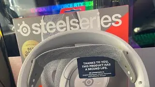 Amazon Used Acceptable Headset unboxing Steel series artics nova 1
