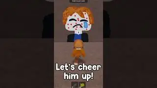 I found this bacon being BULLIED in spray paint ☹️😭 #shorts #robloxshorts