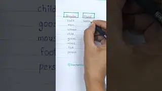 Singular and Plural 