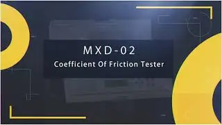 MXD-02, Прибор для определения коэффициента трения