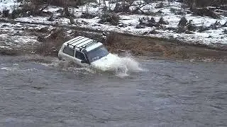 через р Держа вброд Нива