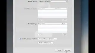 MAC Address Filtering/AccessControl on AirPort Time Capsule
