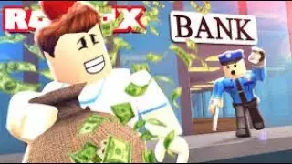 🔥СЕГОДНЯ МЫ ИГРАЕМ В РОБЛОКС JAILBREAK ГРАБИМ БАНК И ПОЕЗД💛