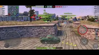 На WZ 120 можно набивать урон. WOT Blitz