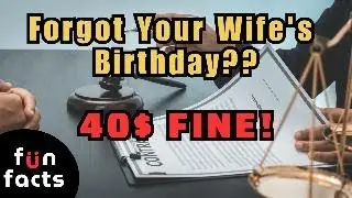 Weirdest Laws Around The World!