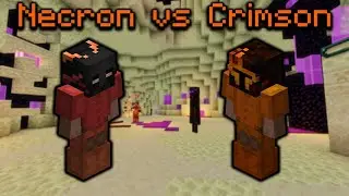 Necron Armor vs Crimson Armor *After Crimson Nerf/Patch* (Hypixel Skyblock)