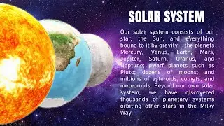 3D Solar System Presentation in PowerPoint with FREE Templates