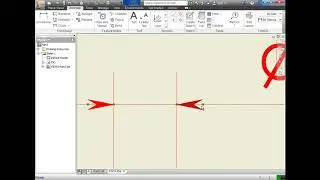 Changing arrow in drafting Autodesk INVENTOR