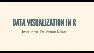 Data Visualization in R (Part 2/2)