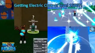 Noob gets Electric Claw | Blox Fruits | Roblox