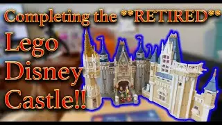 Let's Finish Building the Original **RETIRED** Lego Disney Castle!!