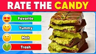 Rate the Candy & Snack Challenge | Ultimate Snack & Candy Tier List