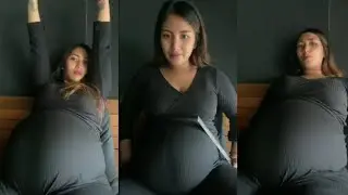 Bumil live ngemil piscok