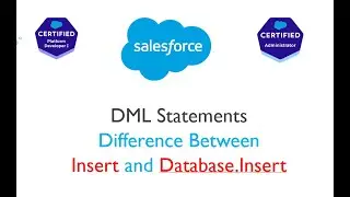 Difference insert and Database.insert