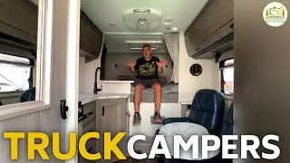 3 Awesome Truck Campers with Bathrooms