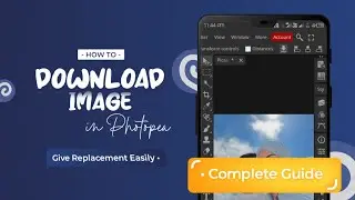 How To Download Image In Photopea Without Ads | And Give Replacement Easily